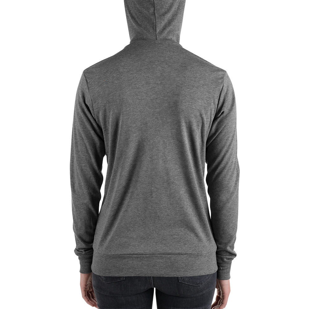 Unisex Lightweight Zip Hoodie | Bella + Canvas 3939