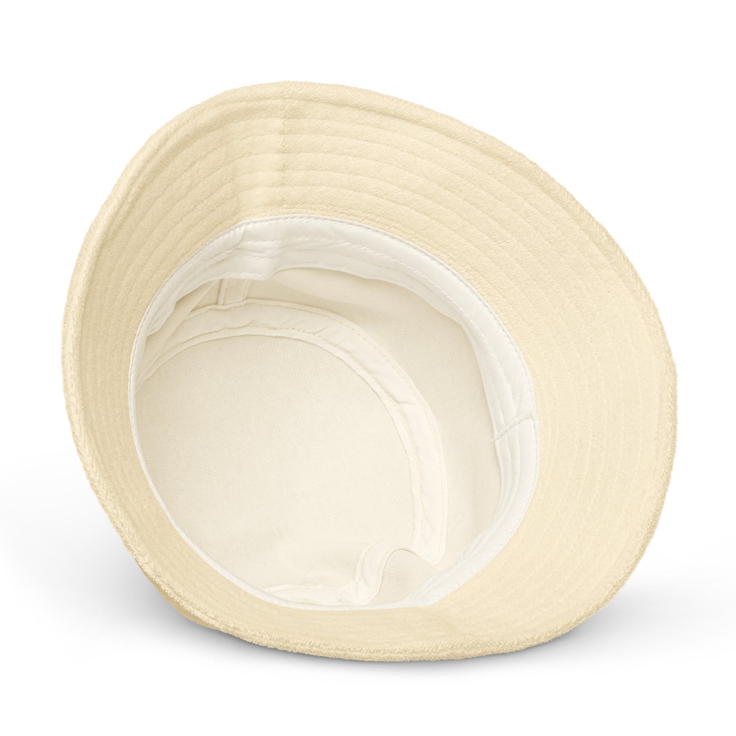 Unstructured Terry Cloth Bucket Hat