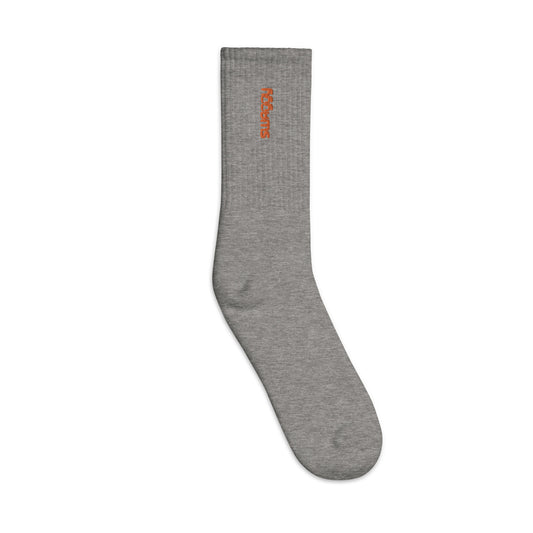 Embroidered Crew Socks | SOCCO SC200