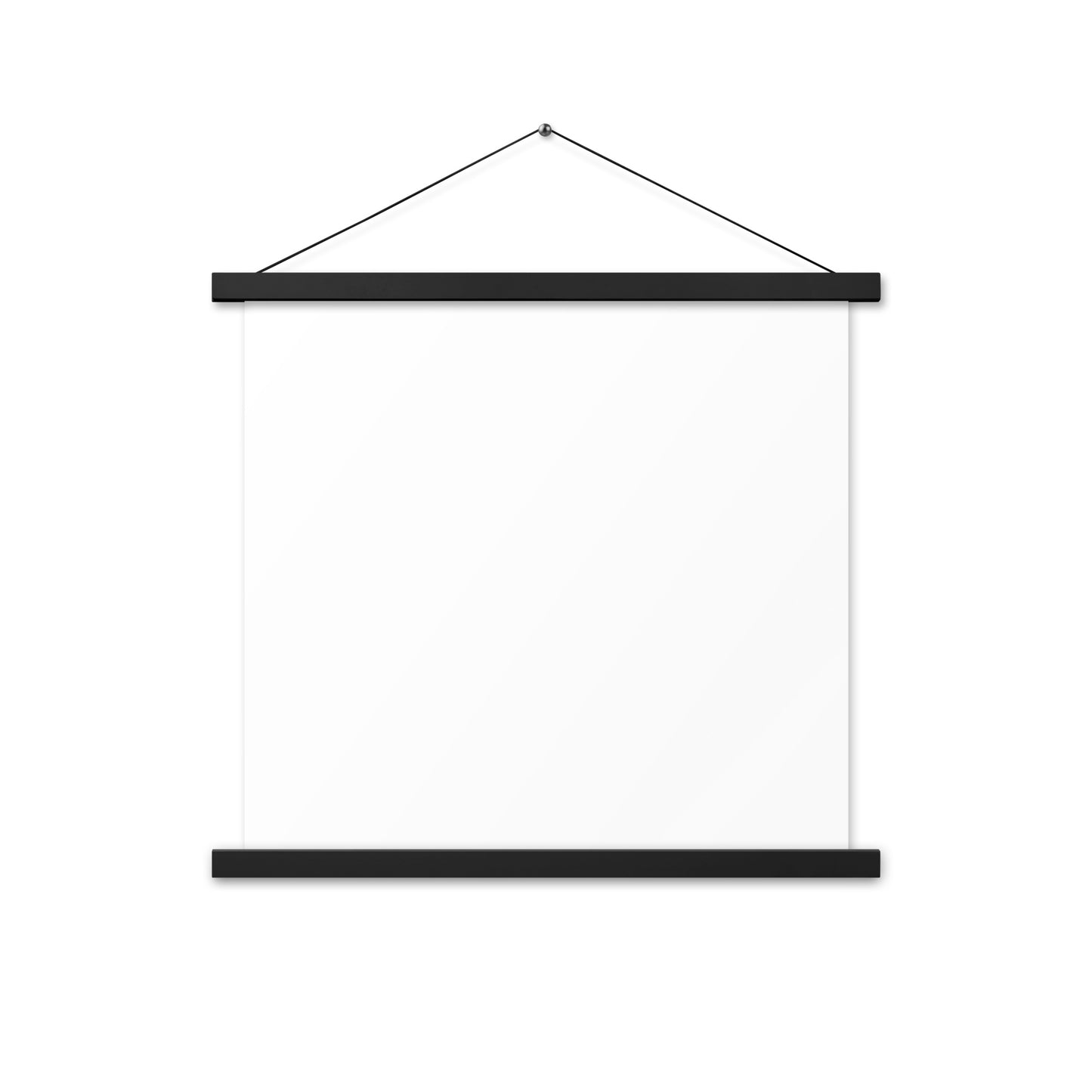 Enhanced Matte Paper Poster With Hanger (in)