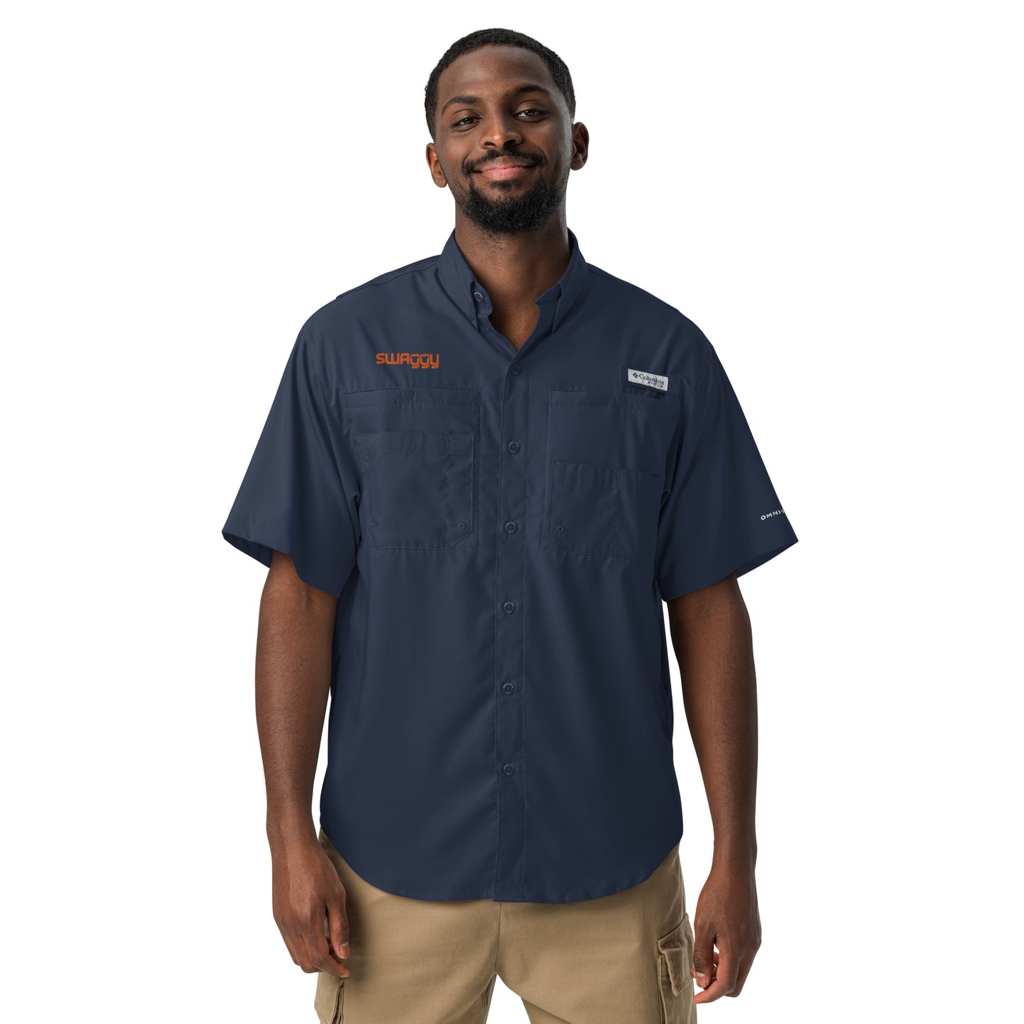 Men's Columbia Short Sleeve Button Shirt