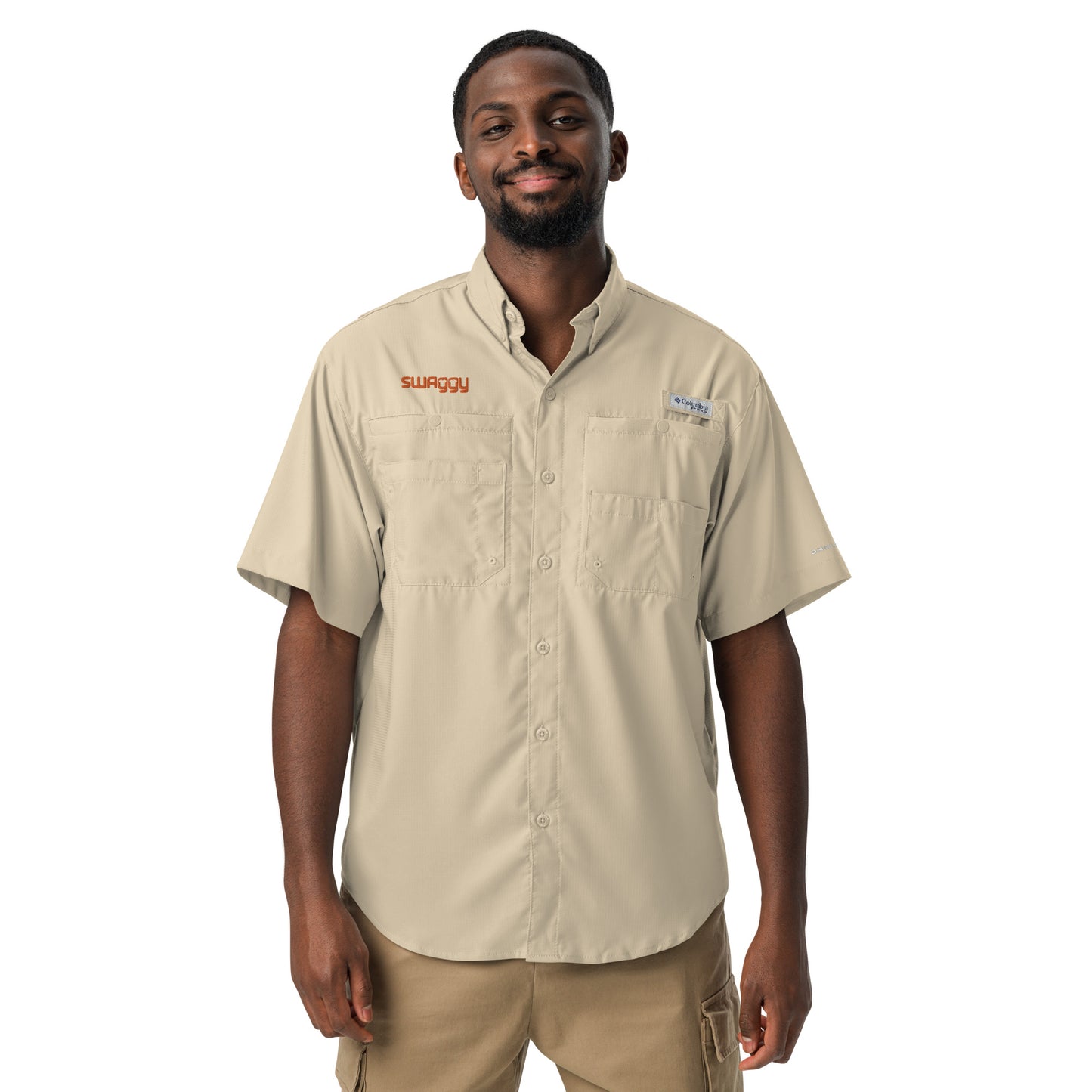 Men's Columbia Short Sleeve Button Shirt