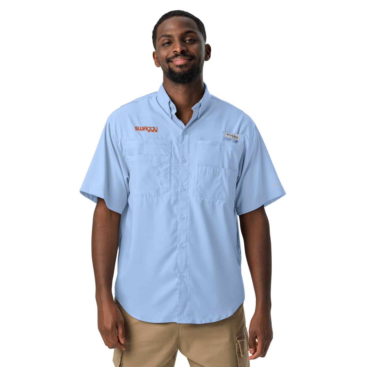 Men's Columbia Short Sleeve Button Shirt