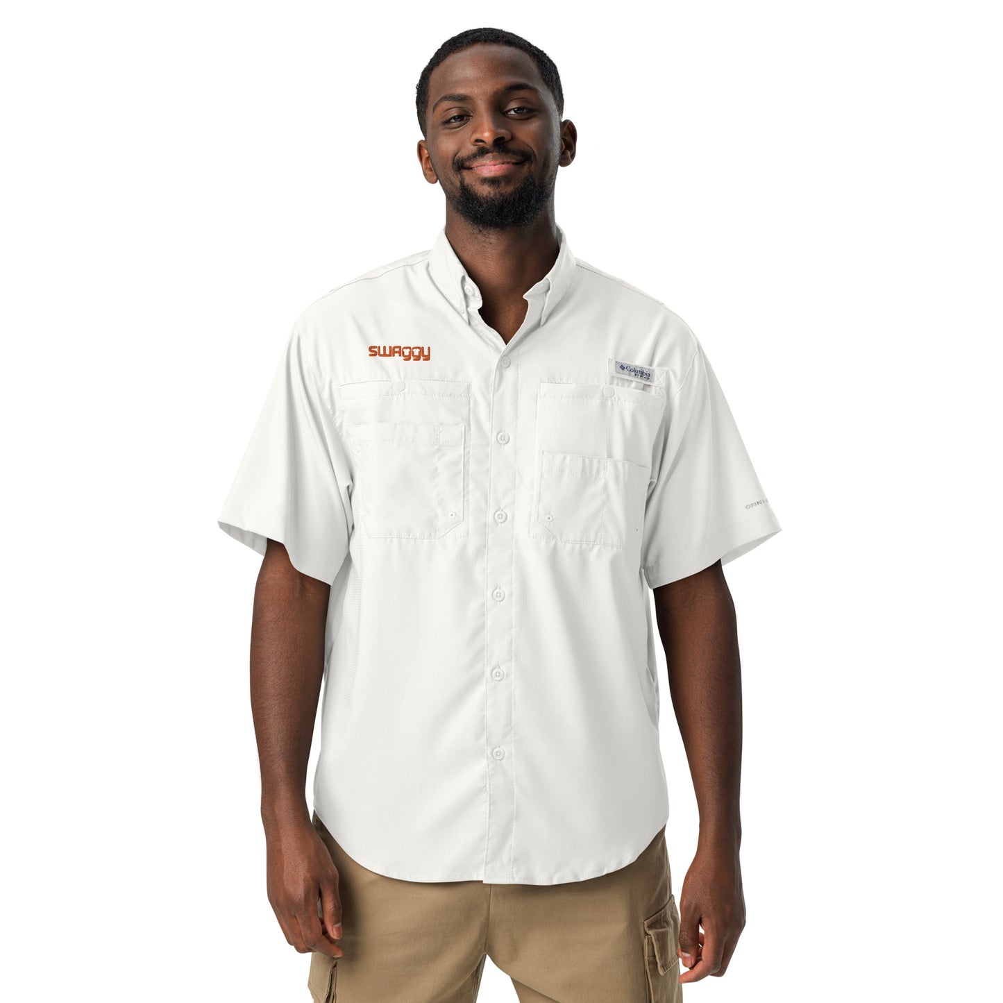 Men's Columbia Short Sleeve Button Shirt