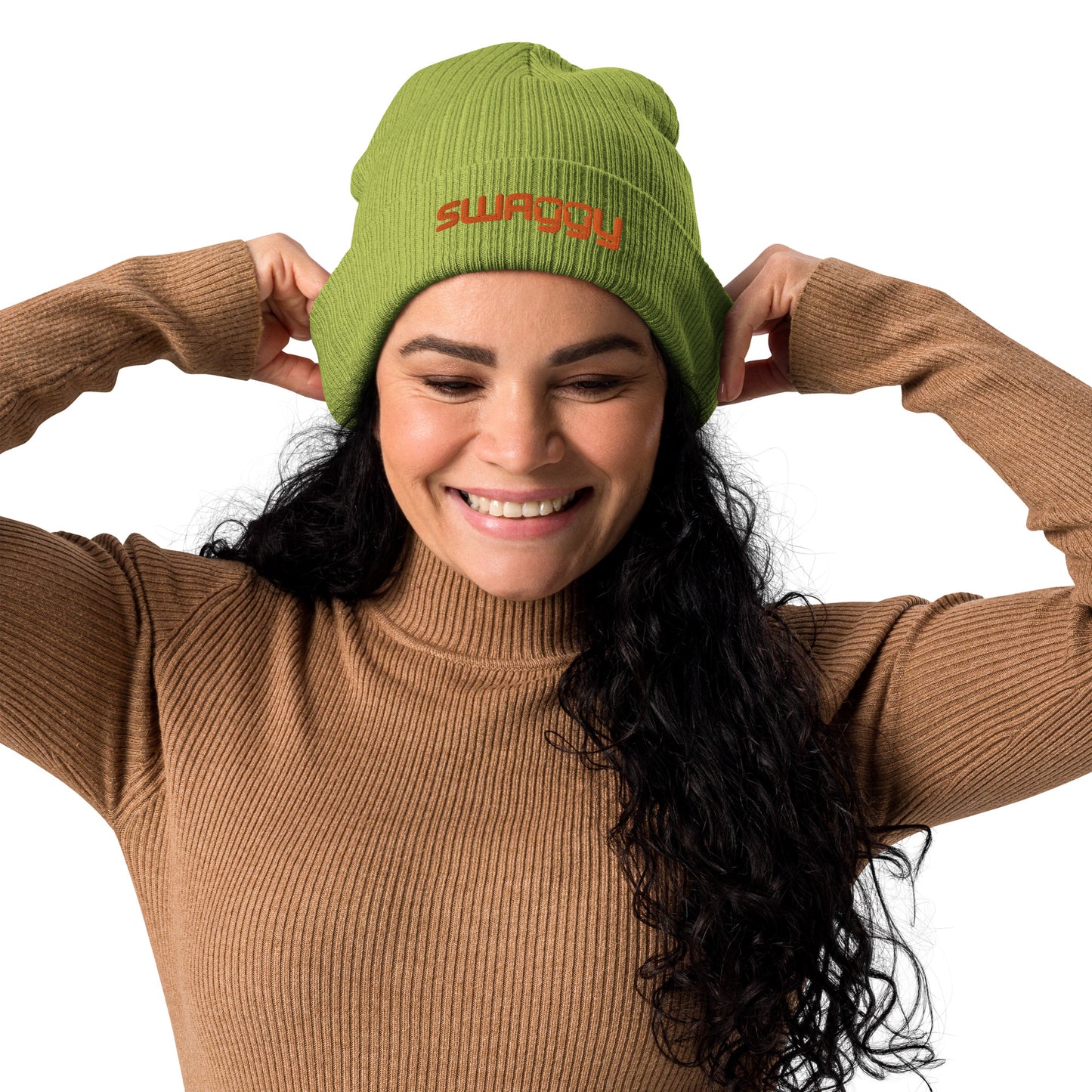 Organic Ribbed Beanie | Atlantis