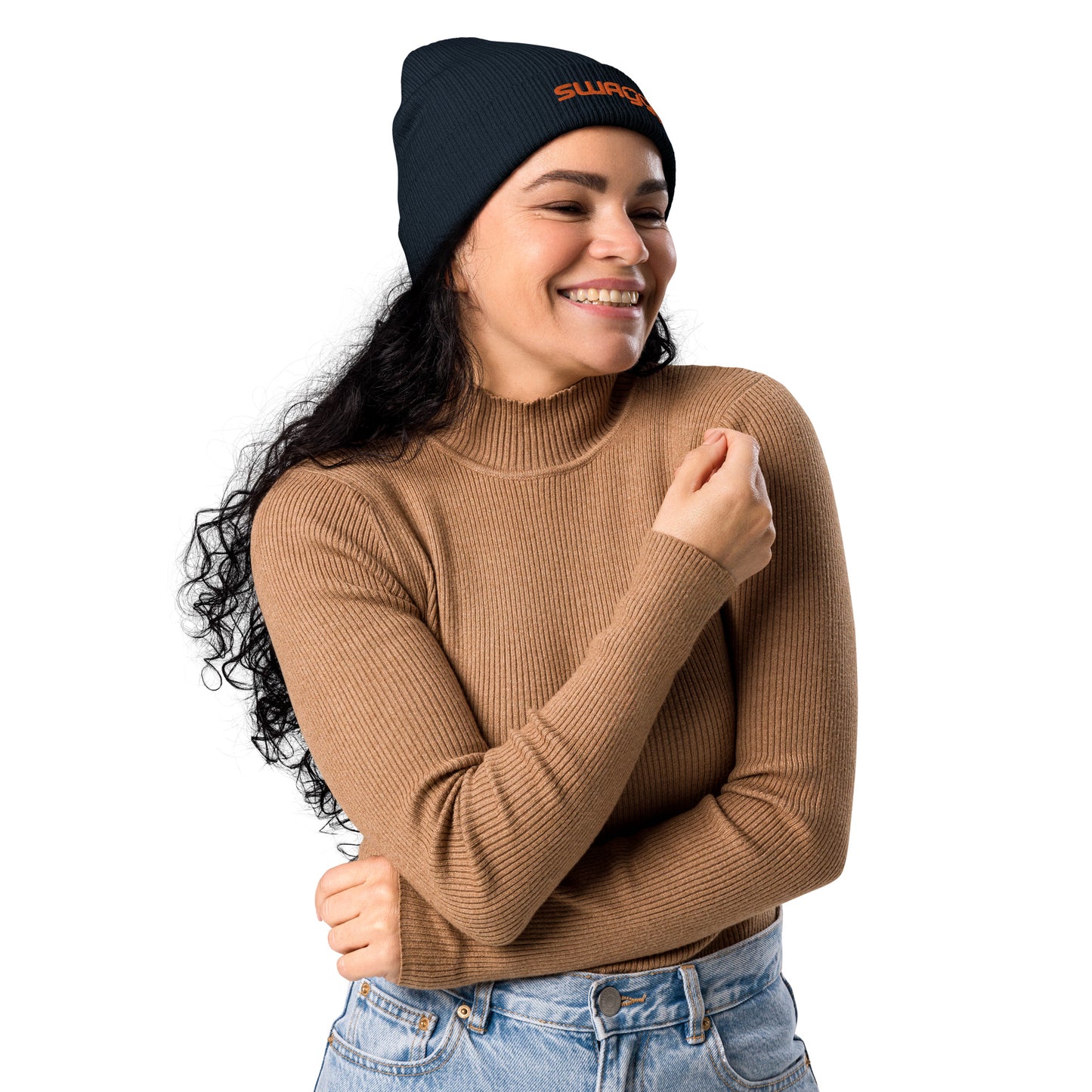 Organic Ribbed Beanie | Atlantis