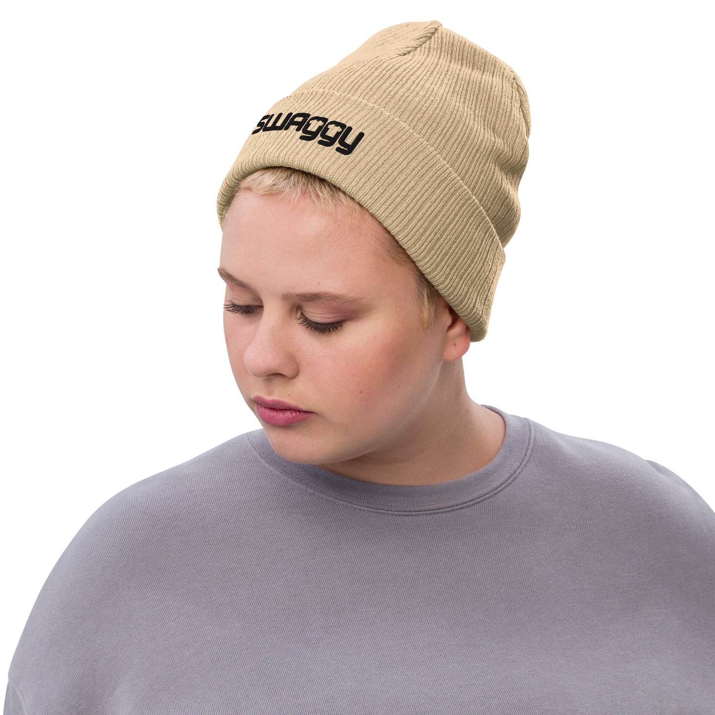 Ribbed Knit Beanie | Atlantis