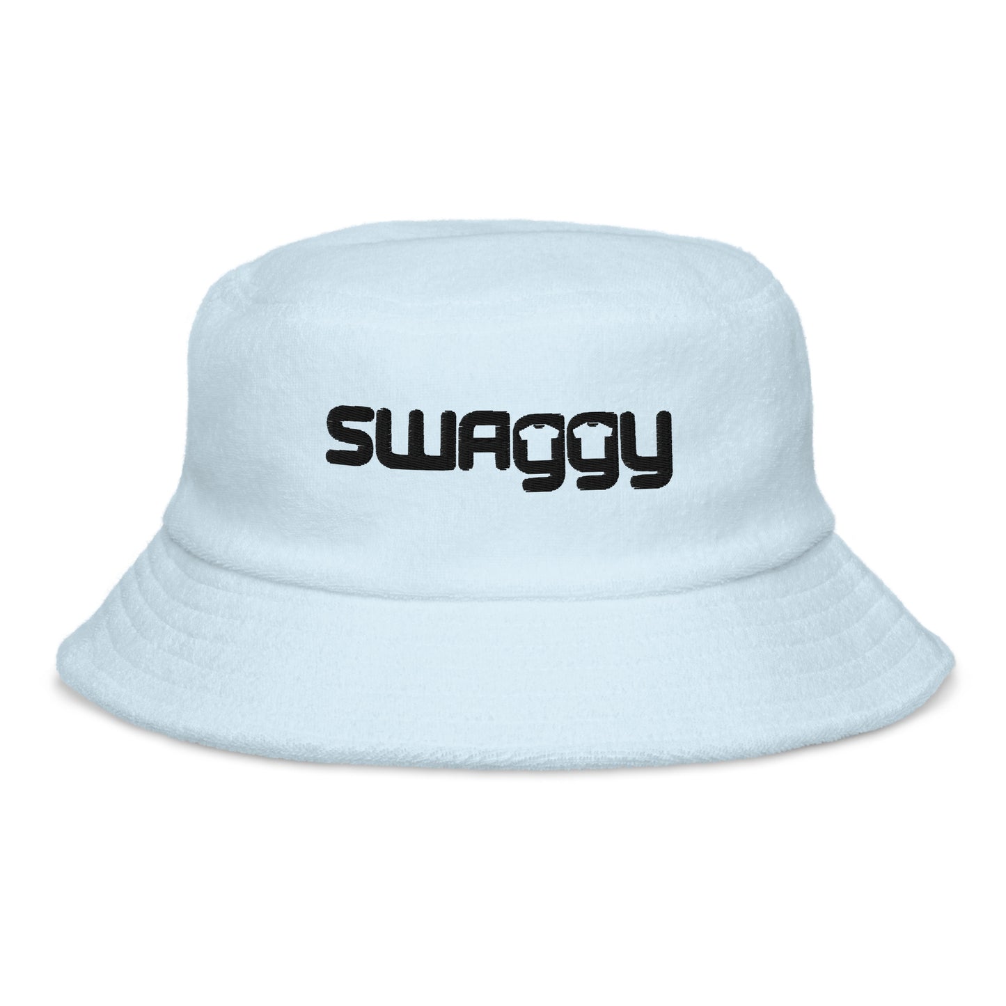 Unstructured Terry Cloth Bucket Hat