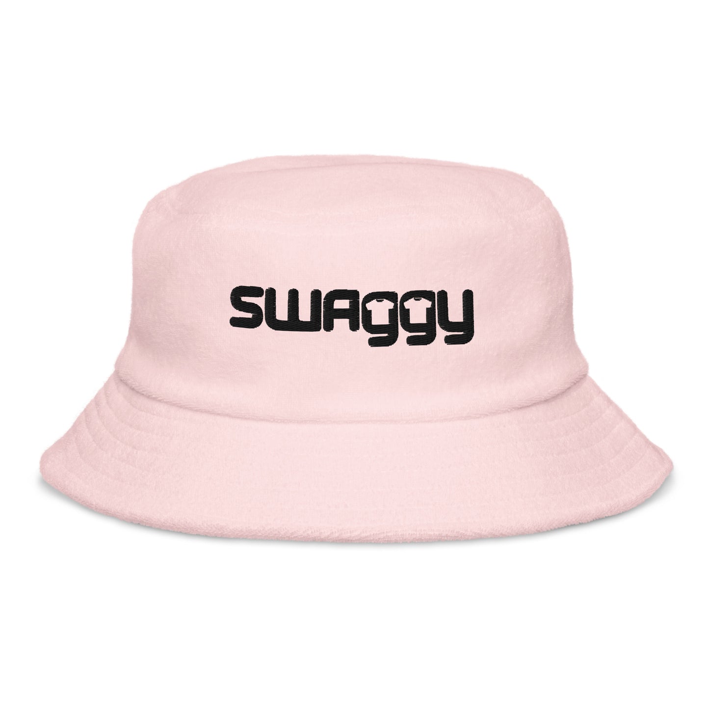 Unstructured Terry Cloth Bucket Hat