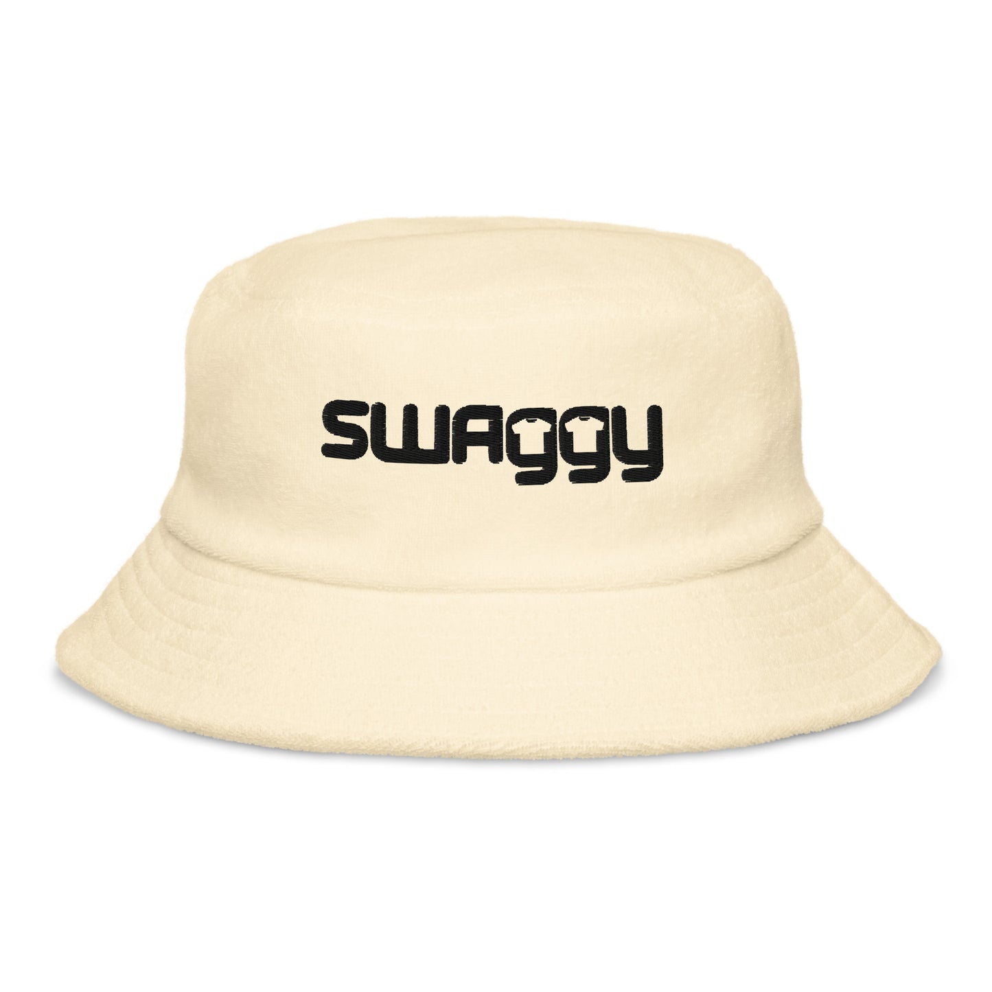 Unstructured Terry Cloth Bucket Hat