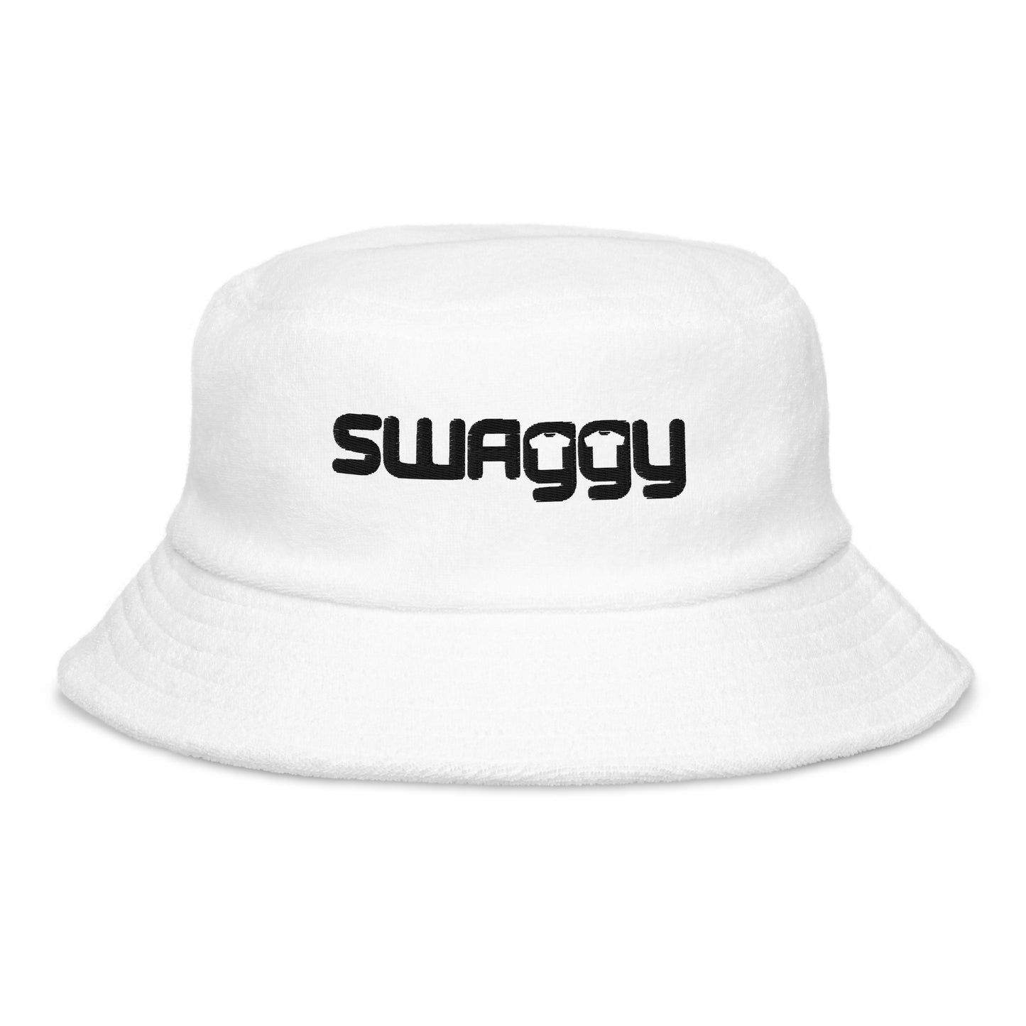 Unstructured Terry Cloth Bucket Hat