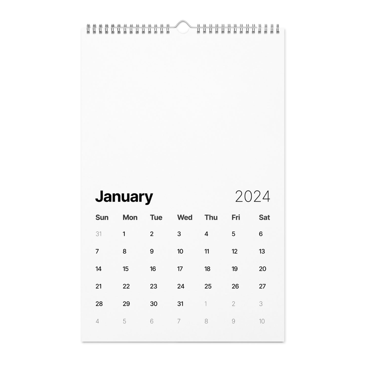 Wall Calendar (2024)