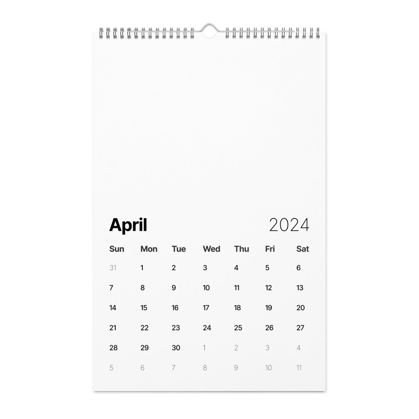 Wall Calendar (2024)