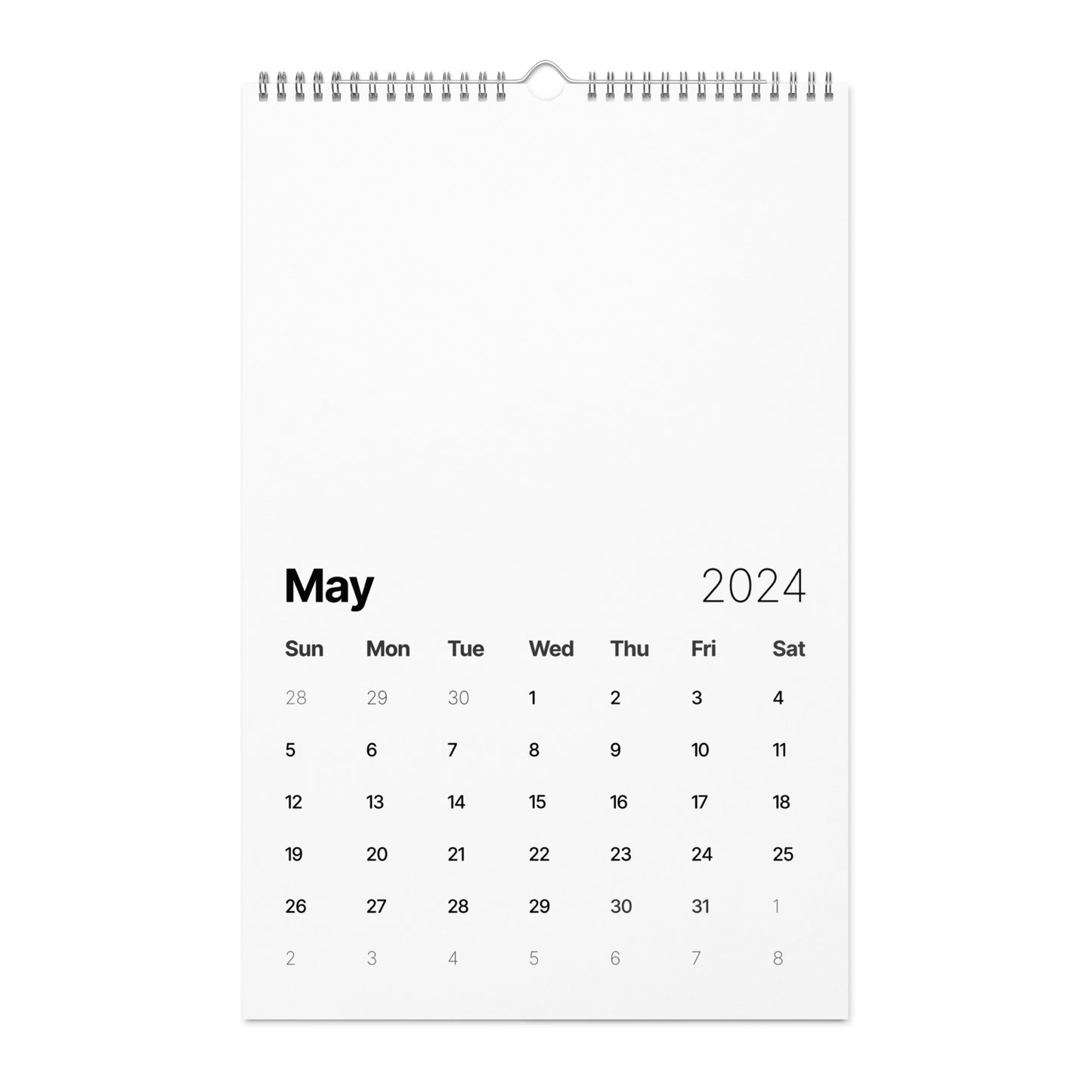 Wall Calendar (2024)