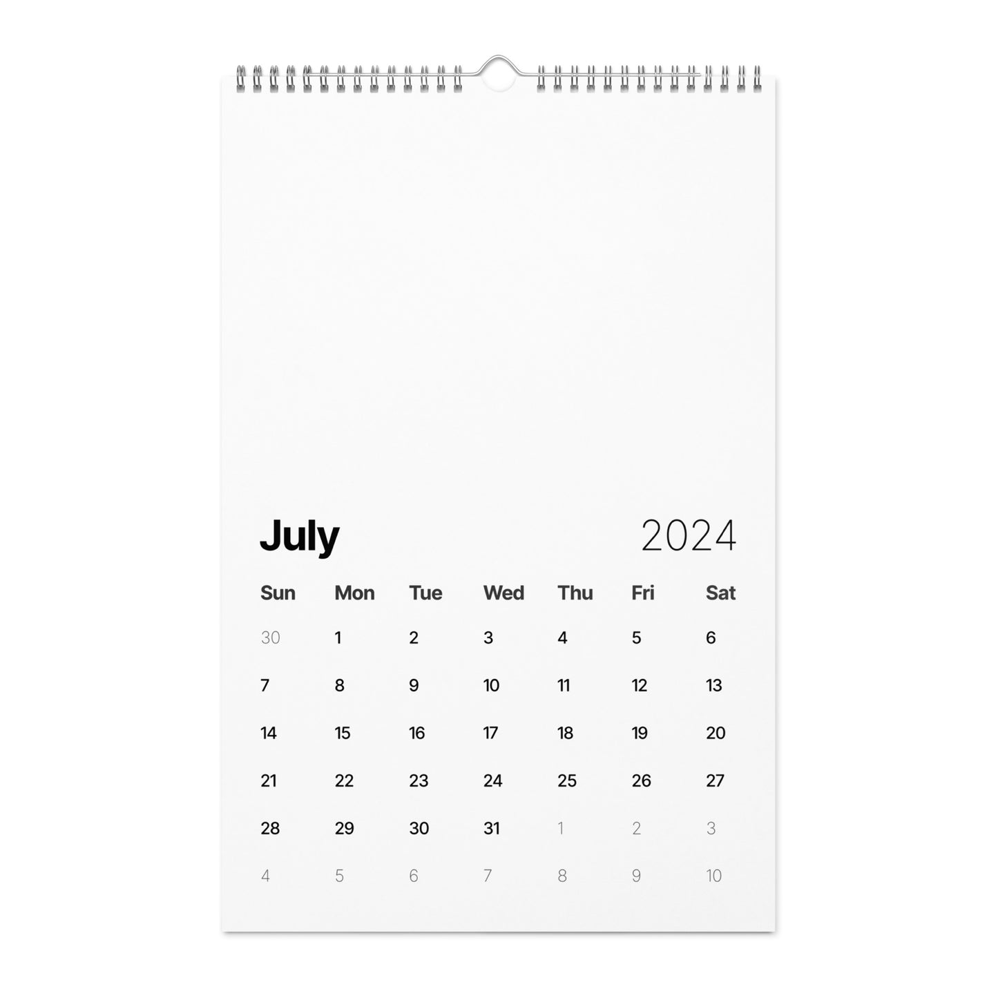 Wall Calendar (2024)