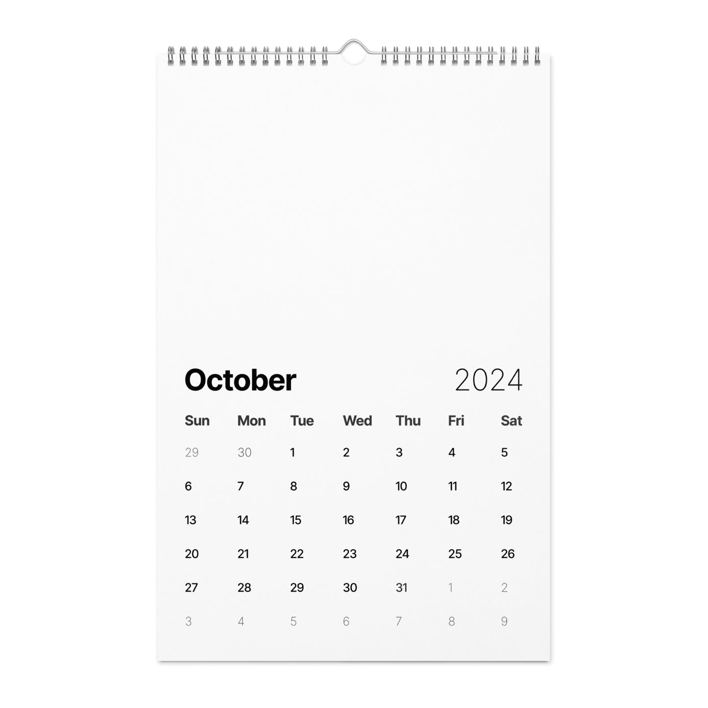 Wall Calendar (2024)