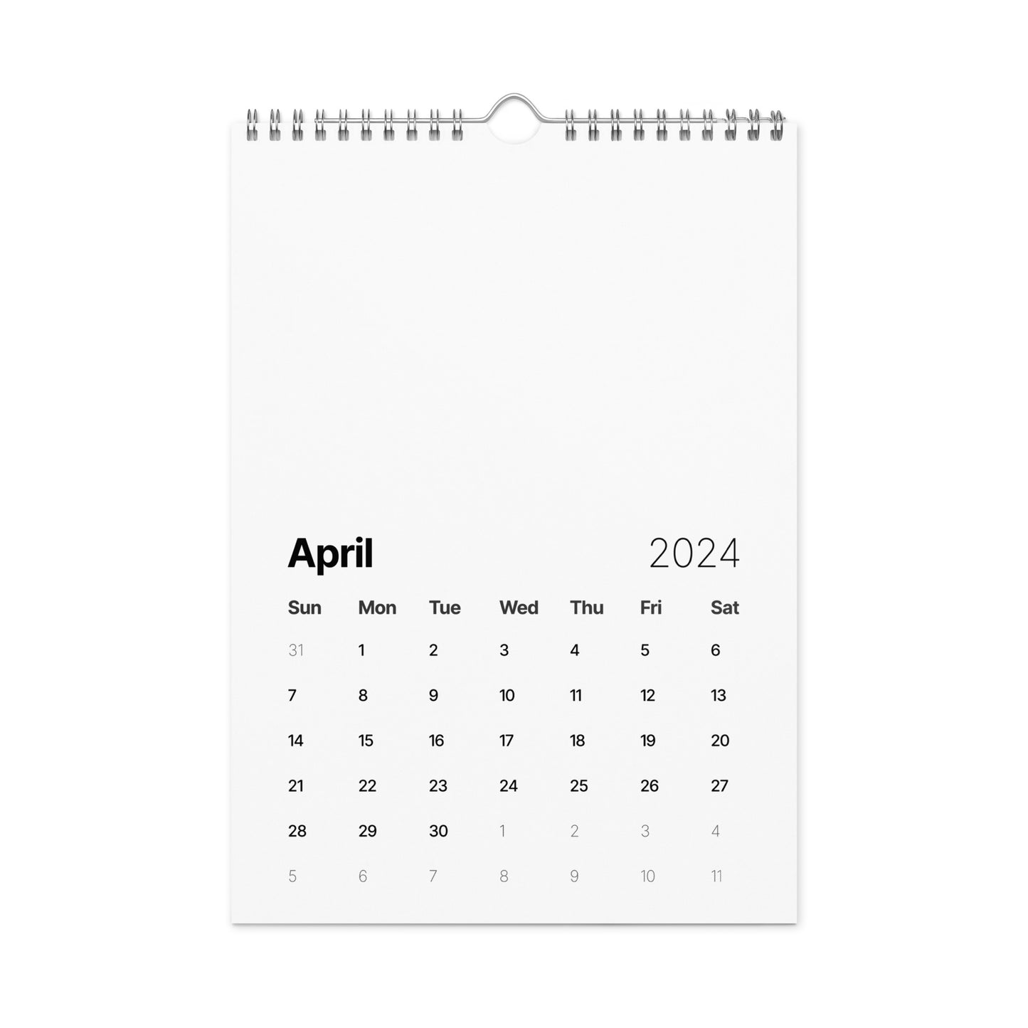 Wall Calendar (2024)