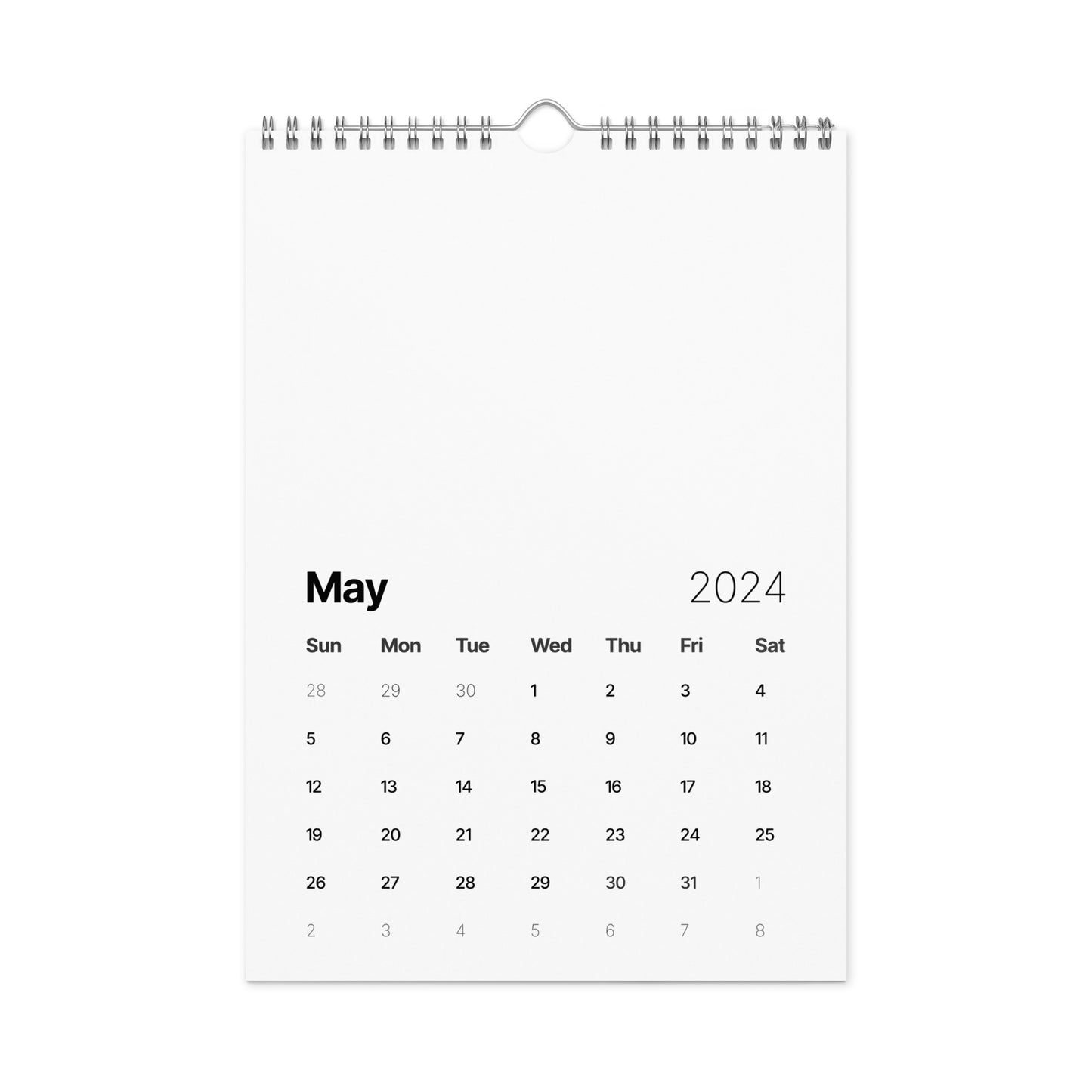 Wall Calendar (2024)