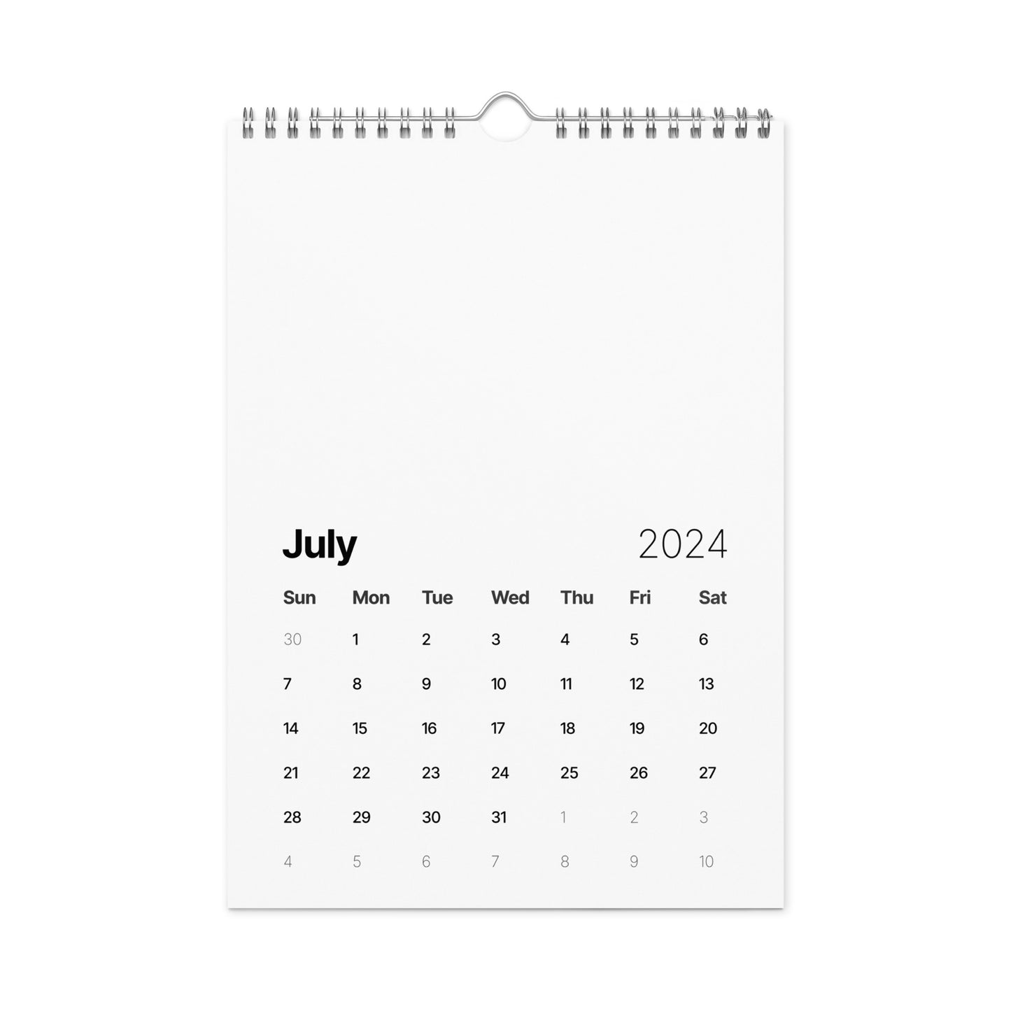 Wall Calendar (2024)