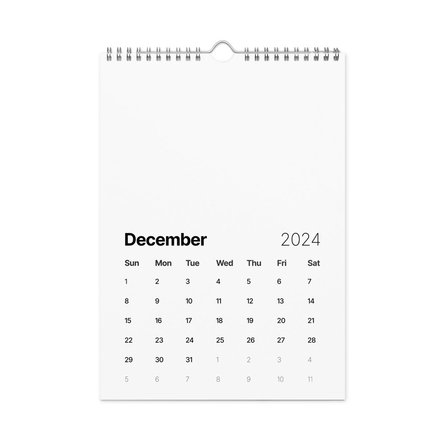 Wall Calendar (2024)