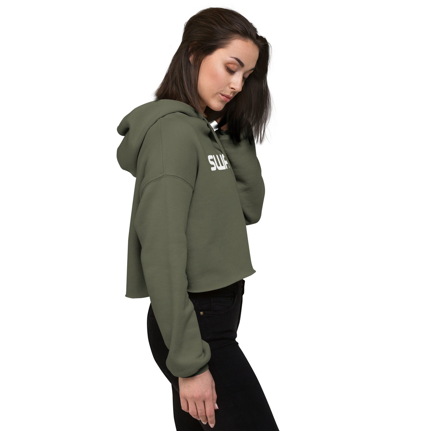 Women's Cropped Hoodie | Bella + Canvas 7502